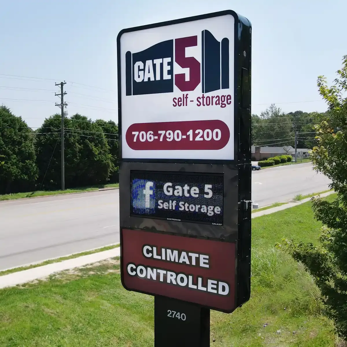 Gate 5 Storage sign
